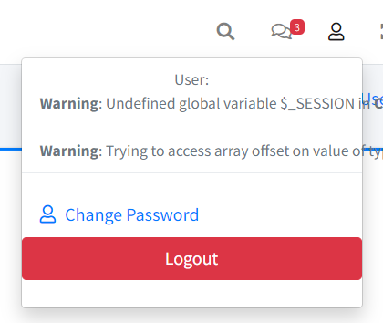 Session variable errors