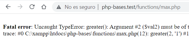 Type Error