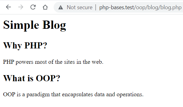 Simple Blog